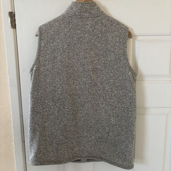 Wrangler Mens Vest Size Med Grey Fleece Workwear Western Cowboy Outdoors Classic - Picture 11 of 13